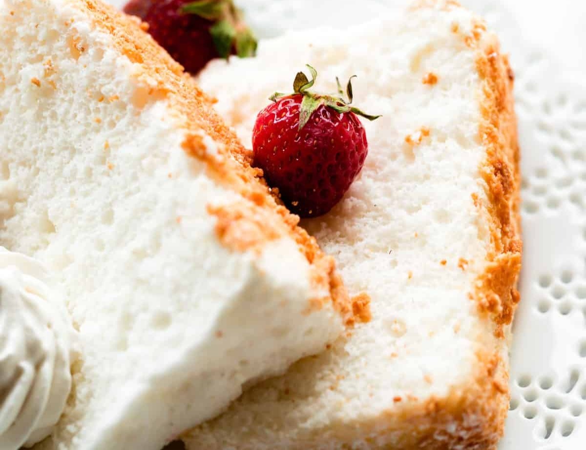 Angel Food Cake suggested serving