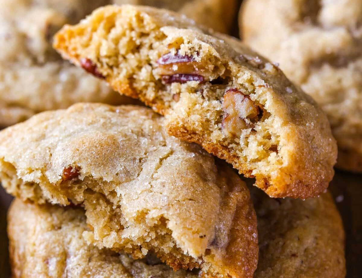Butter Pecan Cookies suggested serving