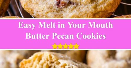 Butter Pecan Cookies
