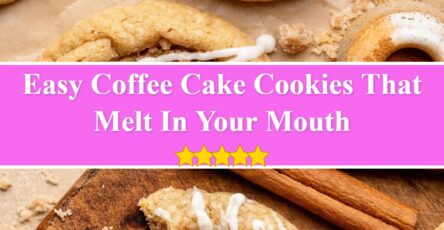 Coffee Cake Cookies