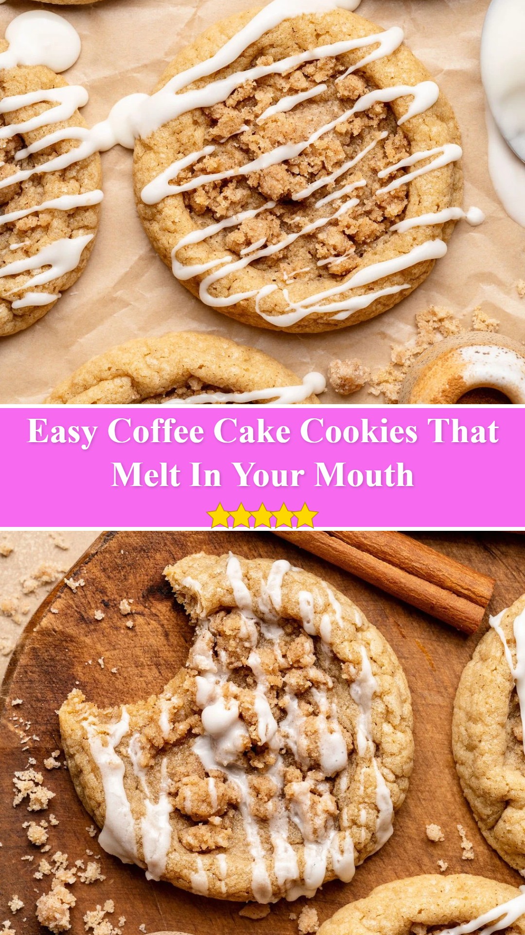 Coffee Cake Cookies