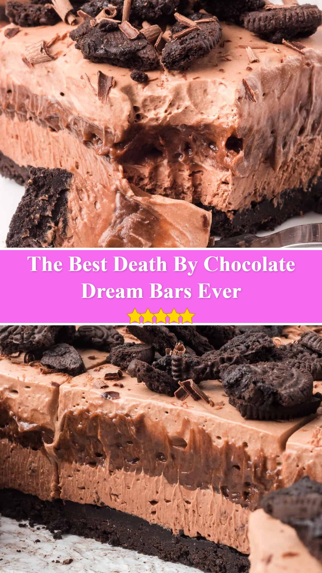 Death By Chocolate Dream Bars