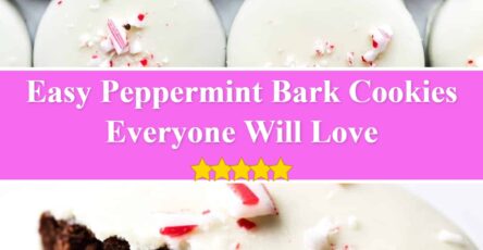 Peppermint Bark Cookies