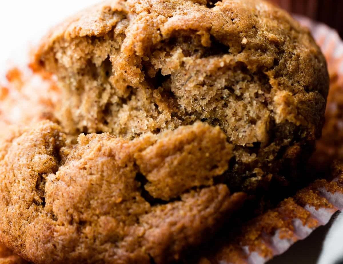 Quick & Easy Banana Muffins suggested serving