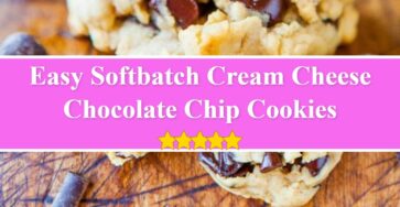 Softbatch Cream Cheese Chocolate Chip Cookies